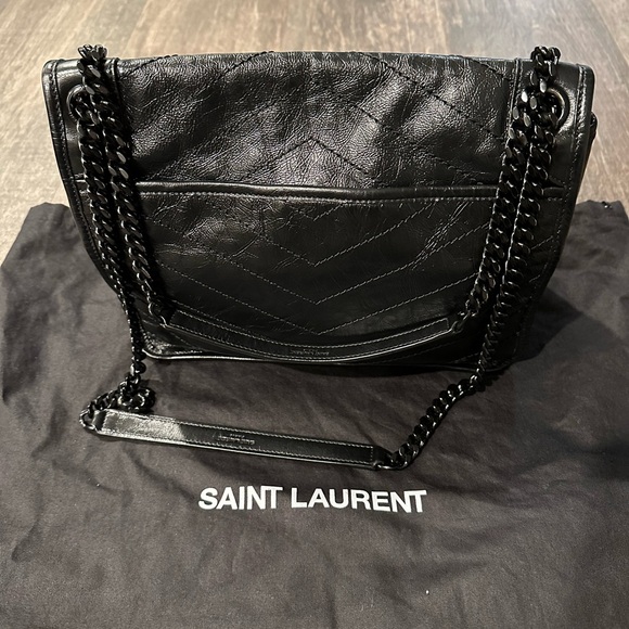 Saint Laurent Black Medium Niki Bag - Picture 2 of 6